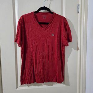Red Women's Lacoste T-Shirt